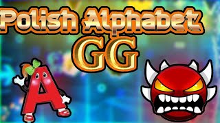 Polish Alphabet 100% in one day! | Geometry Dash 2.2