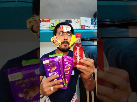 sting energy drink🍷Frooti🧃 Parle-G🍪Kinder creamy🍨Dairy Milk Silk chocolate🍫#shortsfeed #viral