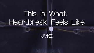 Cover art for how heart break feels like