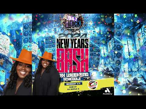 DJ Kayla G - 2024 'NEW YEAR BASH' MIX ON 94.7 THE BLOCK @947theblock | NE-YO, JAY-Z, BEYONCE & MORE