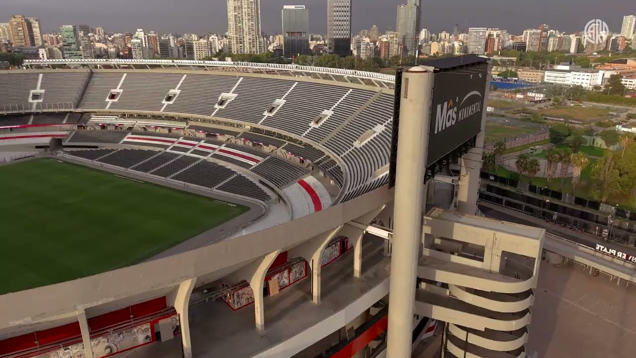 Así avanzan las obras en el Estadio, el Club y el nuevo predio de fútbol formativo de River 🚧🏟️