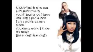 Nicki Minaj ft. Eminem - Roman&#39;s Revenge (Dungeon Dragon) Lyrics