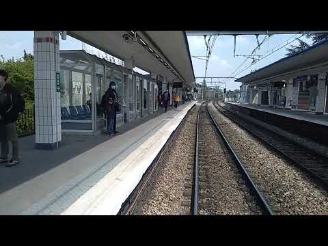 [Cab-ride] Massy-Palaiseau (voie Z) - Aéroport CDG 2 T2 Gare TGV, en cabine du RER B