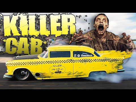 Fastest Taxi Cab in the WORLD?! 118mm Turbo BIG BLOCK!