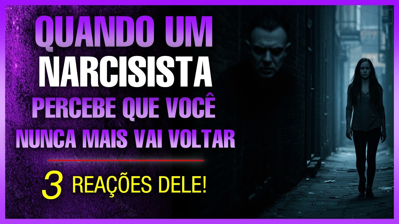 Quando um narcisista percebe que você nunca mais vai voltar: 3 reações dele