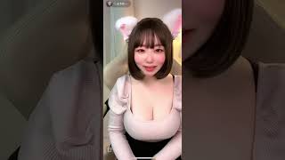 Iカップ巨乳ライバーTikTokライブ配信