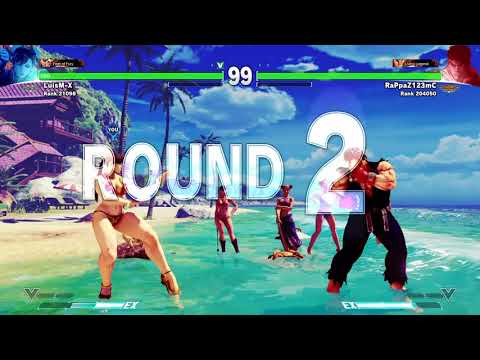 (LuisM-X) Chun Li vs (RaPaZ123mC) Ryu
