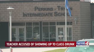 Teacher accused showing up to class drunk