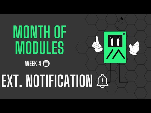 External Notification - Meshtastic Month of Modules