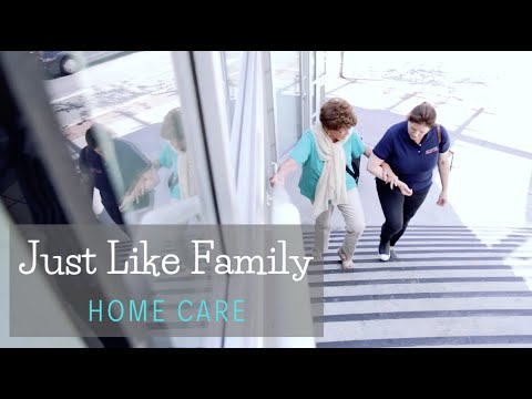 Just Like Family Home Care Branding Story