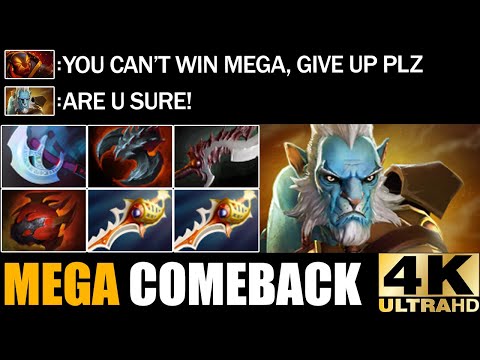 Infinity Illusion Phantom lancer Aghanim's Scepter Rework 7.28 Dota 2 Epic Mega Creeps Comeback