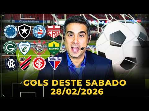 ⚽️TODOS OS GOLS DESTE SABADO 28/02/2026 GOLS DOS ESTADUAIS , GOLS DE HOJE, GOLS DA RODADA(COMPLETO)