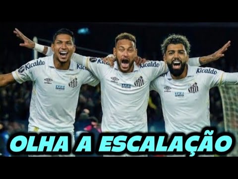 The likely Santos lineup for the derby against São Paulo in the 2026 Paulista Championship.