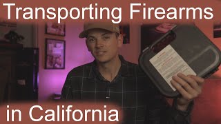 How to Transport Firearms in California