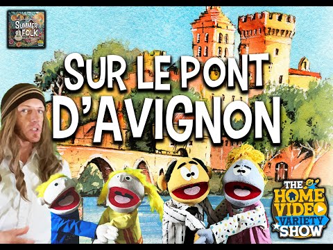 Sur Le Pont d"Avignon 🇫🇷  (On The Bridge of Avignon) #folksong  #music #avignon  #music  #france #le