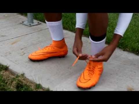 Nike Hypervenom phantom 2 total orange lighting storm TEST