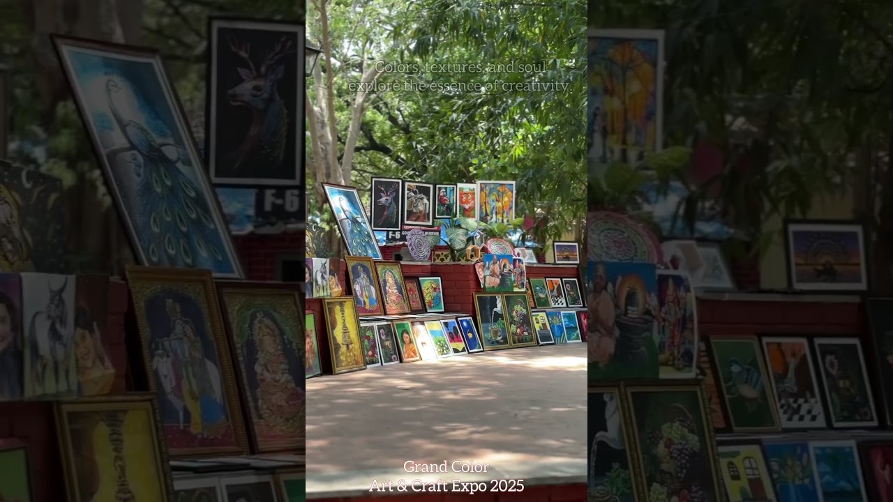 Grand Color Art & Craft Expo 2025 #art #artist #craft #expo #artexpo #chennai #viral #trending