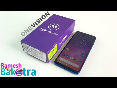Motorola One Vision Unboxing and Full Review