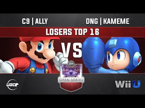 UGC Smash 4 LOSERS TOP 16  - C9 | Ally (Mario) vs DNG | Kameme (Mega Man, Wario)