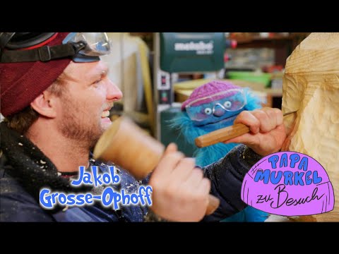 Jakob Grosse-Ophoff - Bildhauer und Maler | Papa Murkel zu Besuch
