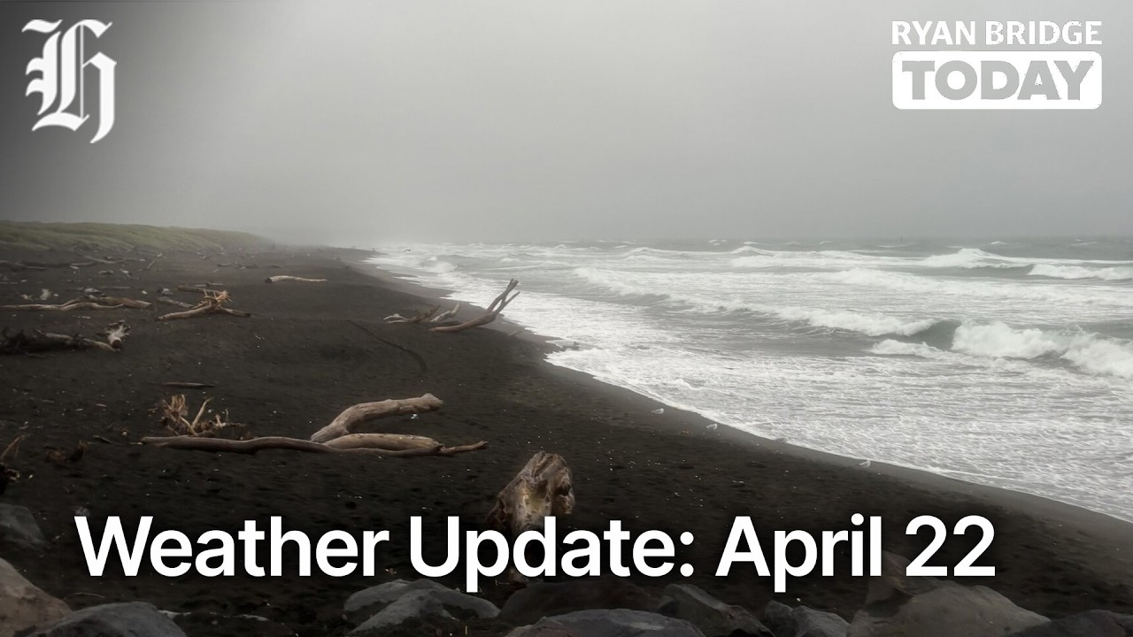 MetService weather update: April 22
