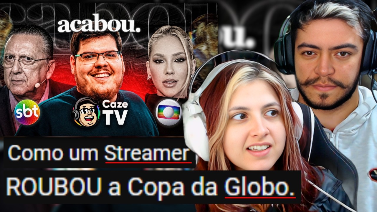 Como um Streamer ROUBOU a Copa da Globo.