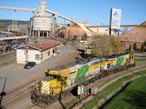 Roberval & Saguenay Railway operations in October 2007