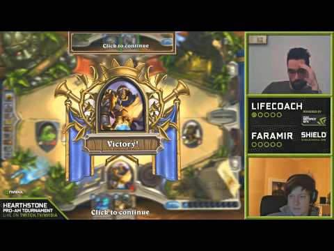 NVIDIA Hearthstone Pro-Am Tournament - Week 4 - Lifecoach vs Faramir