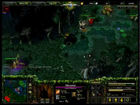 Dota - Spectre Alleria low hp abuse 6.66b