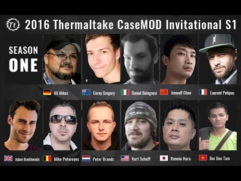 Thermaltake Case Mod Invitational Custom WaterCooled Core P5 Gaming PC mods and Liquidcooled Builds