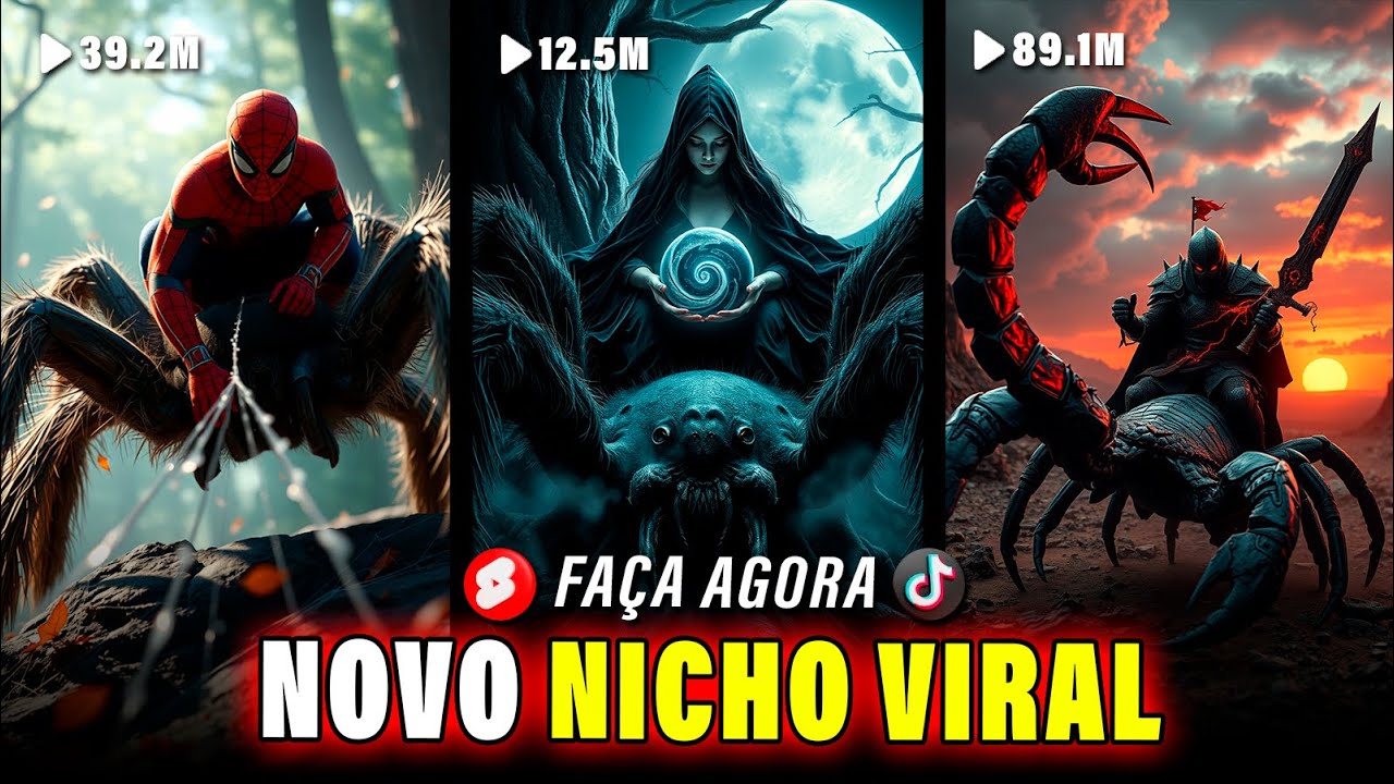 NOVA TENDÊNCIA PARA YOUTUBE E TIKTOK - Nicho de Canal Dark Super Viral