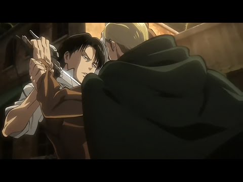 Levi VS Erwin [HD] - Attack on Titan OVA (Shingeki no Kyojin)