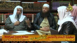 مناقشة الأبحاث والأحاديث بمكتبة مسجد أهل السنة بمنية سمنود 01 02 2017 8