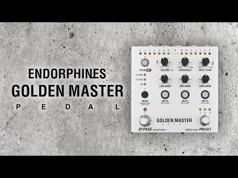 GOLDEN MASTER PEDAL by ENDORPHIN.ES