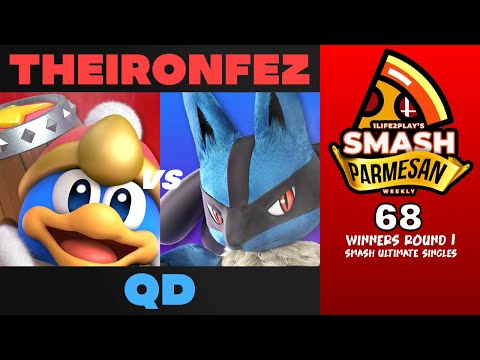 TheIronFez vs QD - Smash Ultimate Singles Winners Round 1 Smash Parmesan 68 - King Dedede vs Lucario