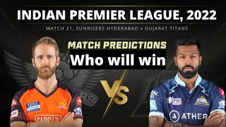 SRH vs GT Match Prediction|