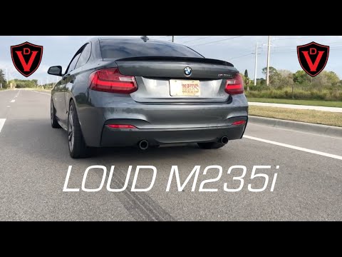 BMW M235i With Valved Exhaust System (Valvetronic Designs)