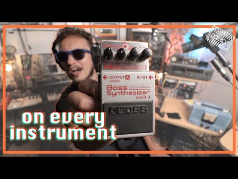 Boss SYB-3 Bass Synthesizer (Pink Label) 1996 - 2001 - Silver image 5