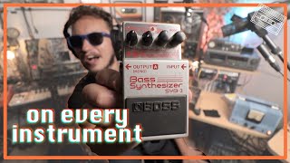 Video thumbnail for Boss SYB-3 on Every Instrument (Bass Synthesizer) by Made on Tape