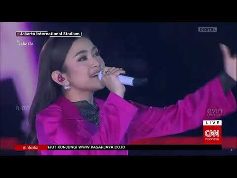 Mahalini Feat. Reza Artamevia - Cinta Sampai Mati LIVE Malam Puncak Hajatan Jakarta ke-495