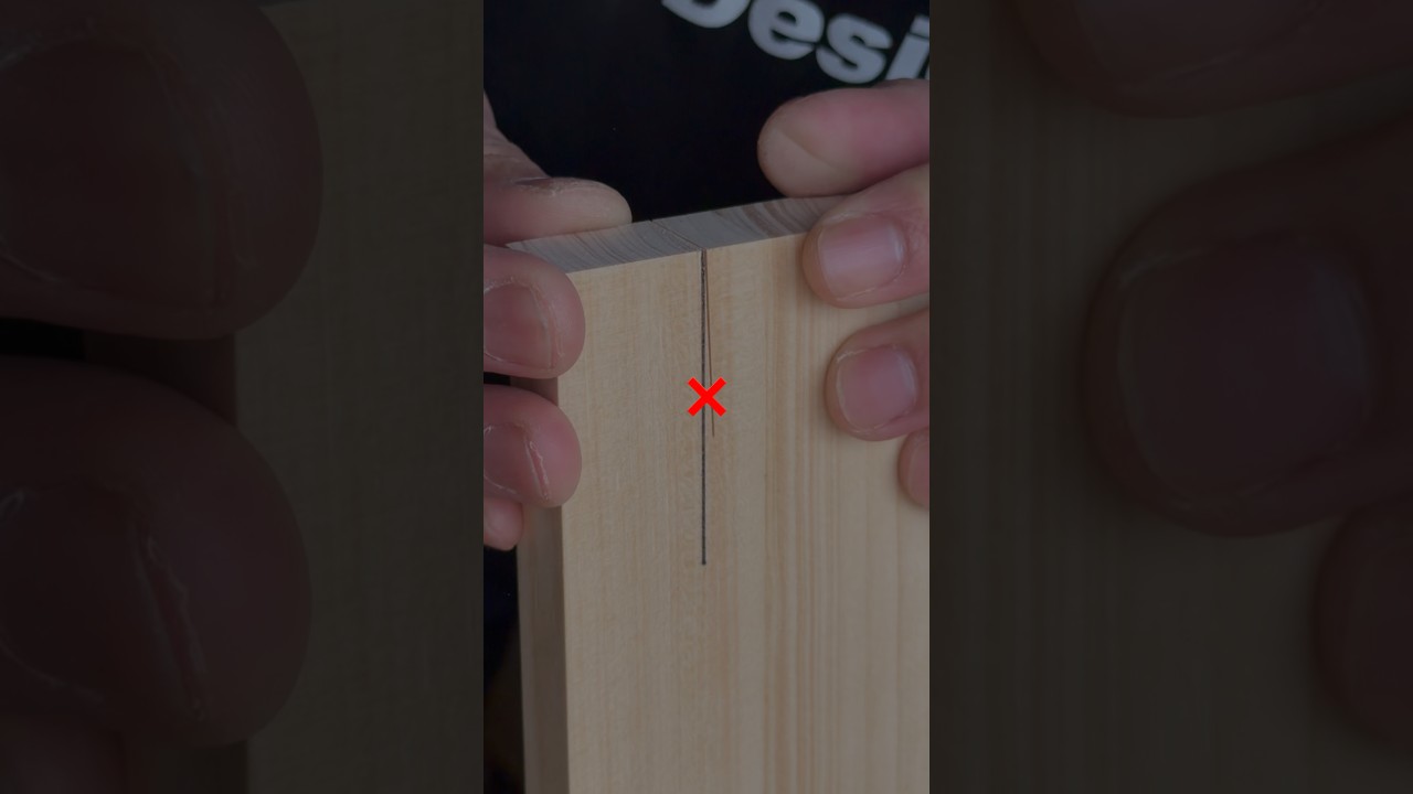 Try adding this setup for straight cuts #shorts #woodworking #diy