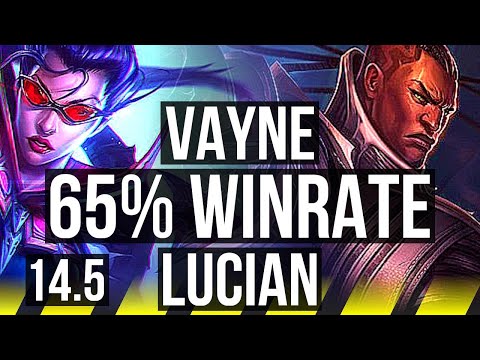 VAYNE & Lulu vs LUCIAN & Milio (ADC) | 65% winrate, 10/2/3 | EUW Master | 14.5