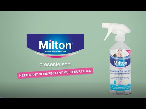 Milton Solution Nettoyante Désinfectante Multi-surfaces Fl Pompe/500ml