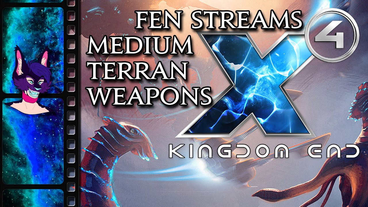 X4: Foundations–Medium Terran Weapons Explained (No Music!)