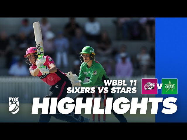 Sydney Sixers vs Melbourne Stars | WBBL11 | Full Match Highlights I Fox Cricket