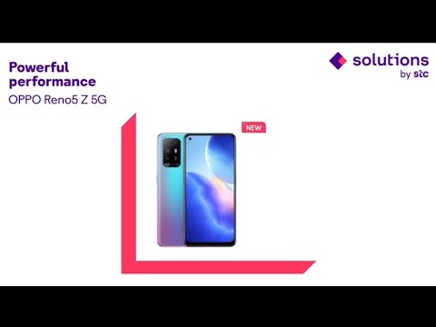 امتلك OPPO Reno5 Z 5G الجديد للحصول على أداء أكثر سلاسة يوفر مزايا 5G فائقة.