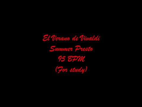 Vivaldi Summer Presto Backing Track 95 BPM HD