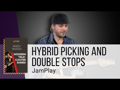 🎸 Andy Wood Guitar Lesson - Hybrid Picking and Double Stops - TrueFire x JamPlay
