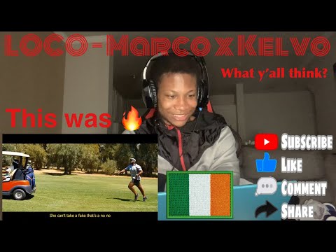AMERICAN REACTION TO IRISH RAP LOCO - Marco x Kelvo 🇮🇪 | LMERicoTv Reaction (Sponsored)
