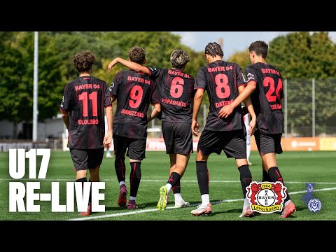 RE-LIVE: Bayer 04 Leverkusen U17 🆚 MSV Duisburg U17 I DFB-Nachwuchsliga, Vorrunde Gruppe G